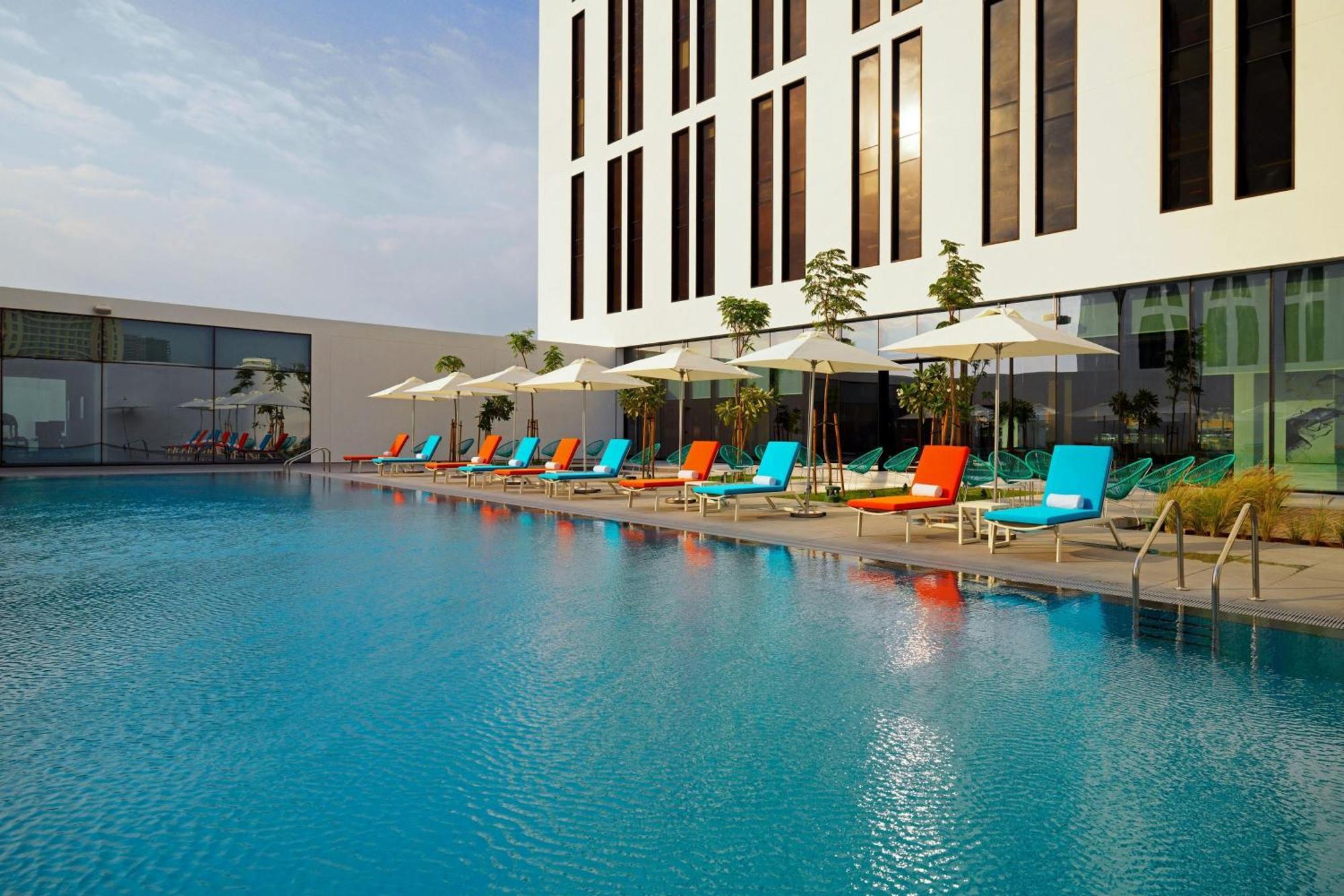 Aloft Me'Aisam, Dubai Exterior foto